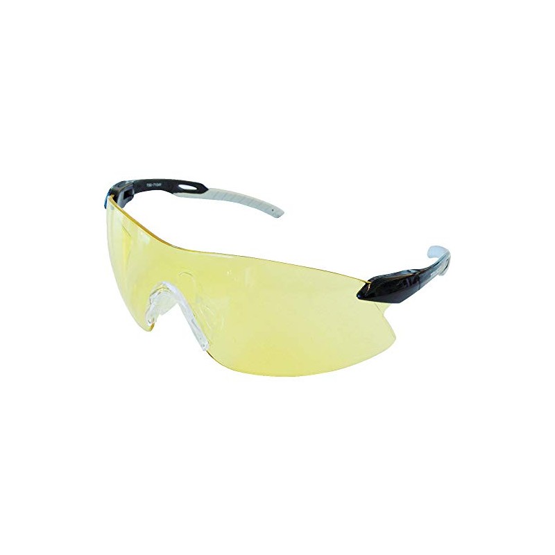 TRUSCO TSG7104Y Single Lens Safety Glass, Yellow Lens