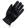 Leatherick Thunder Grip Men's Summer Gloves (Vintage Black, L)