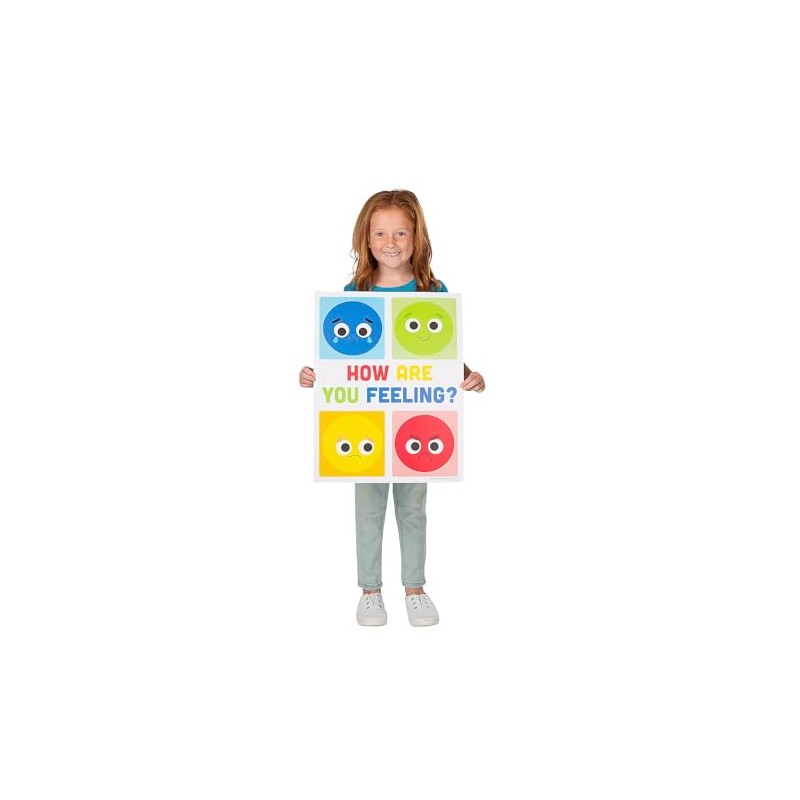 Fun Express Social Emotion Learning Strategy Posters - 6 Pc