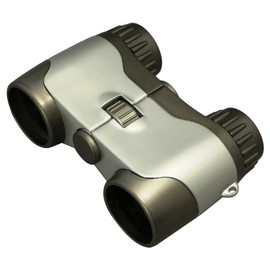 PIXY 001815 PIXY 3x28 Opera Glass 3x 28 Silver Binoculars