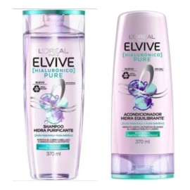 Elvive Kit Elvive Hialurónico Pure Shampoo Y Acondicionador 370ml