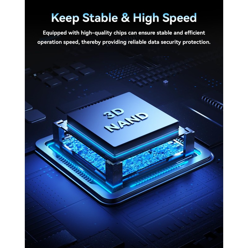 Orlian 500GB External Portable SSD Solid State Drive USB 3.1