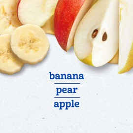 Gerber My 1st Fruits Starter Kit, Banana, Pear & Apple Puree, 2 Ounce Tubs, 2-Pack (Set of 6)
