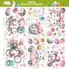 Easter Window Clings, 65 PCS Easter Stickers, Reusable Double-Sided Cute