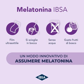 Melatonina IBSA 30 Film Orodispersibili
