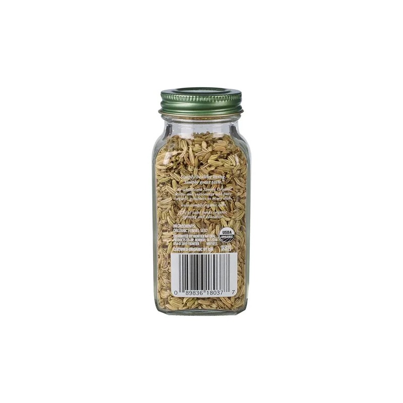 Simply Organic Semillas De Hinojo Fennel 54g Se