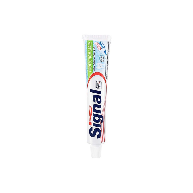 Signal Pack of 3 Toothpaste for Whitening and Protecting Caries