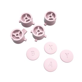 Replaceable ABXY Button for eXtremeRate Switch Pro Controller, DIY Replacement ABXY-Controller for NS Pro Controller Not Included [Sakura Pink]
