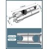 YEAUPE Shower Head Holder Replacement - Universal Adjustable Hand Shower