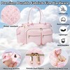 SIYNPAV Teacher Tote Bag with 15.6 in Laptop Compartment& Cup