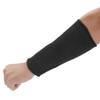VOBOR Forearm Protection, Black Anti-Cut Arm Guard for Glass Making,