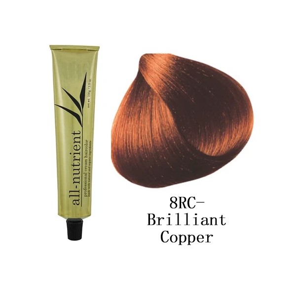 All-Nutrient All Nutrient Permanent Cream Hair Color - 8RC Brilliant