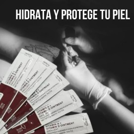 Fougera Crema Vitamina A + D Tatuaje Microblading 50 Pzs