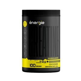 Creatina monohidratada micronizada en polvo ÉNERGIE - 500gr - 100 servicios - malla 200 - Sin Azucar - NON GMO - Vegana - Sin sabor                   