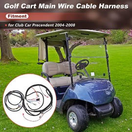 VekAuto No.102585801 Main Wire Wiring Cable Harness Compatible for Club Car Precendent 2004-2008 Golf Cart Main Harness