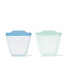 OXO Tot Silicone Reusable Bags – 2 Piece Cup Set