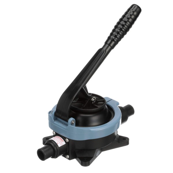 Whale BP9005 Gusher Urchin Manual Bilge Pump - On-Deck Fixed Handle, up to 14.5 GPM Flow Rate, 1-Inch or 1 ½-Inch Hose Connection, Black/Blue, One Size