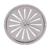 Adjusted Circular Air Vent Grate INOX AISI 316, Stainless Steel