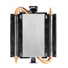 SilverStone Technology - Enfriador de CPU AM2/AM3/AM4/FM1/FM2 de perfil bajo