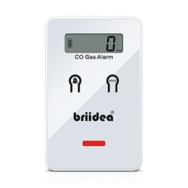 Carbon Monoxide Detector for Car, Briidea Low-Level Fast 9ppm Alarm CO Detector, Widely Used in Vehicles Aircraft Travel Bus Trucks
