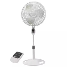 Lasko Stand Fan 16 in Remote Control with 3 Quiet Speed Adjustable Height Tilt