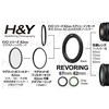 H&Y Step Up Ring REVORING 67-82mm Black Leveling Filter Diameter