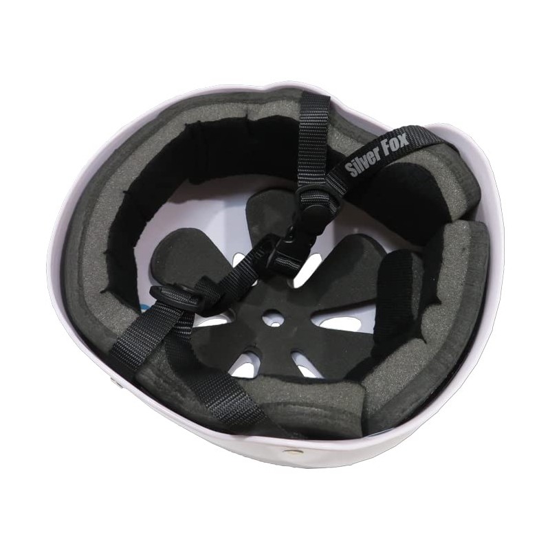 Silver Fox Protector Adult Helmet White Large SC110