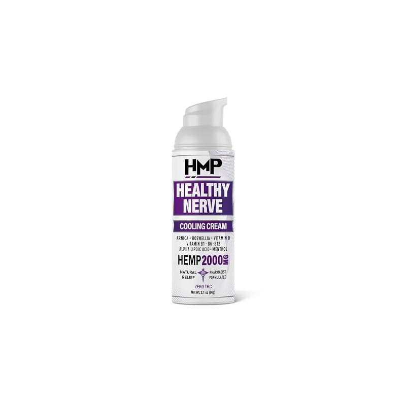 Neuropathy Cream Nerve Hemp Cream 2000mg Maximum Strength for Feet,