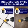 Impresa Drill Brush Attachment Set - Pack of 10, 5