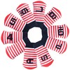 10 Pack Golf Iron Headcovers Stripe Pattern with Iron Headcovers