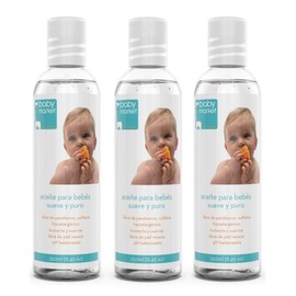 3 x Aceites para bebés - Baby Market - 125ml - Baby Oil 3 x (125ml)