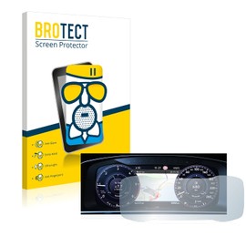 BROTECT Anti-glare protective glass for Volkswagen Golf 7 Facelift (2016-2019) Active Info Display 12.3 inch protective film tempered glass matt