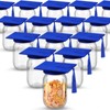 Amyhill 16 Sets Graduation Mason Jars for Centerpieces 12 oz