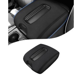 Autorder Center Console Cover for 2014-2018 Chevy Silverado/GMC Sierra 1500 2500 3500 Accessories Armrest Cover Anti-Scratch Middle Console Pad Armrest Protector(ONLY for Bucket Seat!)