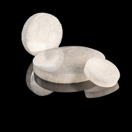 GSG GSG Selenite Charging Disc in Various Sizes Selenite Crystal Plate Great for Home Decoration (7 cm)
