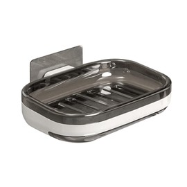 Wall Mounted Soap Dish for Bathroom, Single Layer Soap Holder with for Home Use Small Bathroom Storage (A, One Size)