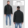 MoFiz Men's Jacket Full-Zip Polar Fleece Jacket Lighweight Warm Casual