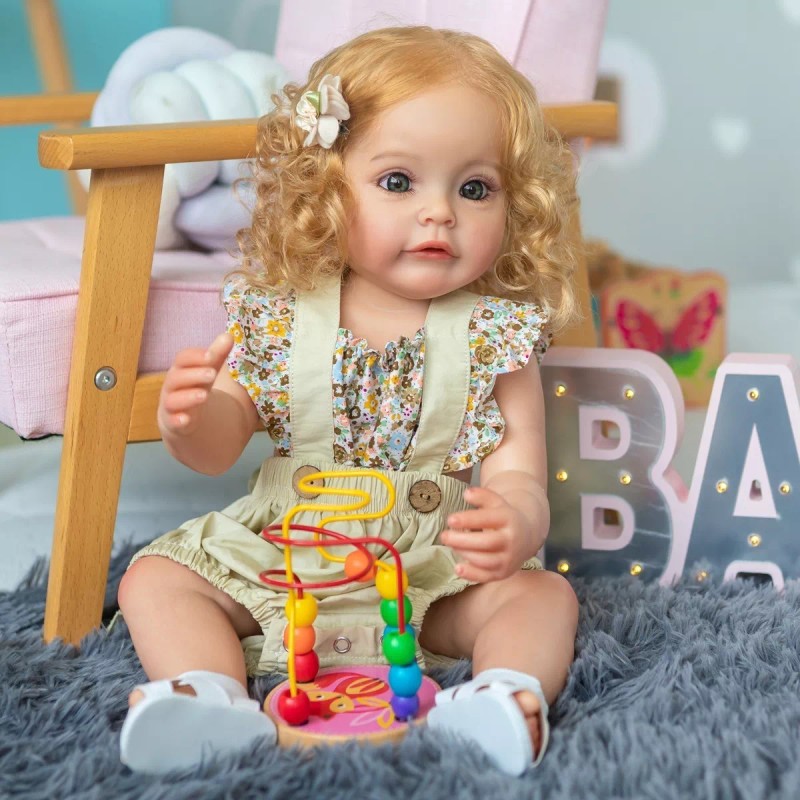 Nayumi 56cm Bebé Reborn Muñeca Silicona De Cuerpo Completo Realista