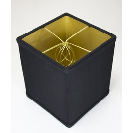 6x6x7 Textured Oatmeal Square Drum Lampshade Linen - Perfect for small table lamps, desk lamps, and accent lights -Medium, Textured Oatmeal Linen