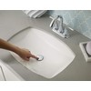 Pfister Polished Chrome Push & Seal Bathroom Sink Drain, Bathroom