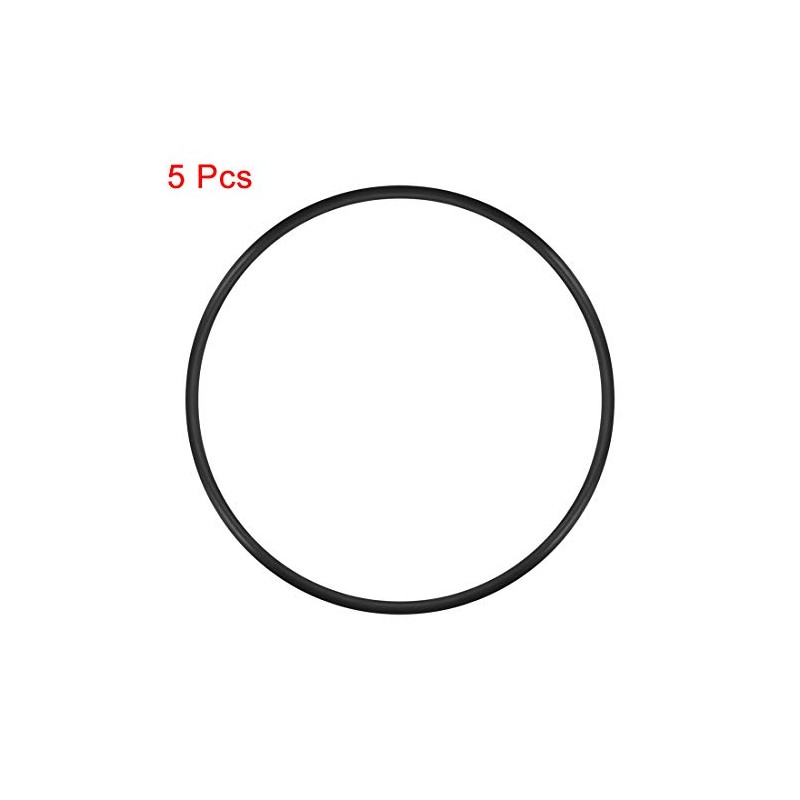 sourcing map Metric Nitrile Rubber O-Rings Seal Rubber Sealing Ring