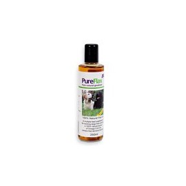 Pureflax - 100% Pure Cold Pressed Flax Oil for Working Dogs x Size: 250 Ml