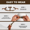 Didog Step in Dog Harness with Metal Buckles, Freedom Nylon