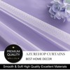 Azurehop Double Layer Star Rainbow Curtains, Kids Nursery Blackout Princess