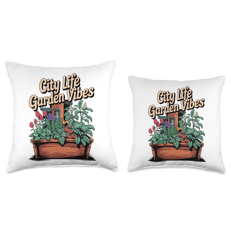 City Life Garden Vibes Urban Gardening Herb For Men Women