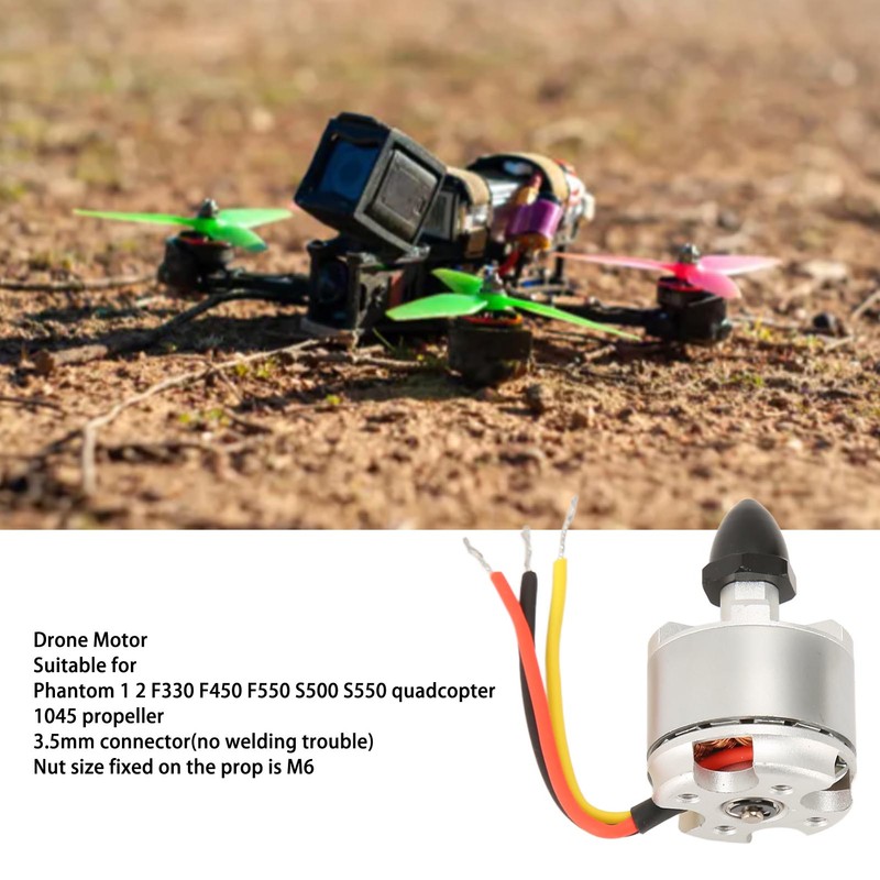 Drone Motor CW CCW Brushless 920KV with 3.5mm Connector M6