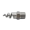 Fitvell 1/4" Male Spiral Cone Atomization Nozzle 316 Stainless Steel