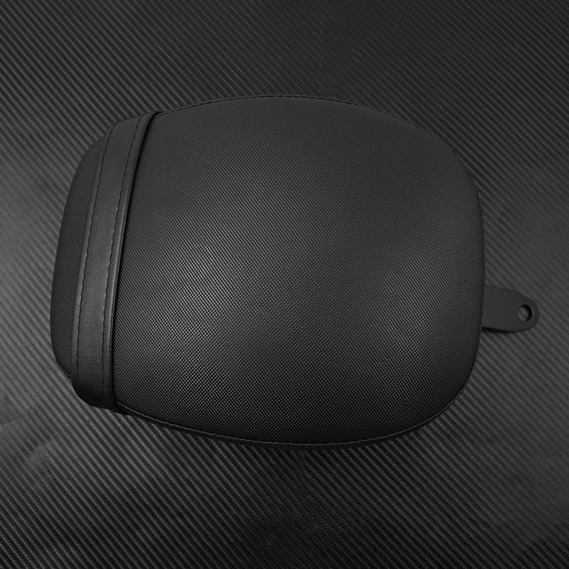 HDBUBALUS Motorcycle Rear Seat Pelion Pad Seat with Belt Fits