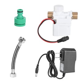 Zerodis Electric Water Supply Solenoid Valve, Solenoid Valve for Water Supply, Washing Machine Solenoid Valve, US Plug, AC 100-240V, Water Saving, Abrasion Resistant, Easy Installation and