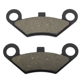 PowerMotor Disc Rear Brake Pad Shoes Set Replacement for 125cc 150cc ATV Quad 4 Wheeler Dirt Pit Bike Go Kart 2 PCS